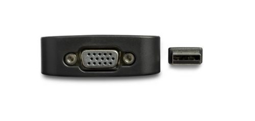 StarTech.com Adaptador de Video Externo USB2VGAE3 USB a VGA, 1920 x 1200 Pixeles, Negro VGA CONVERTIDOR 1920X1200