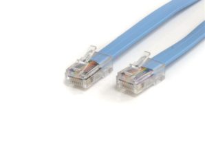 StarTech.com Cable Rollover de Consola Cisco, Ethernet RJ-45 Macho - Macho, 1.8 Metros, Azul CISCO RJ45 ETHERNET MACHO A MACH.