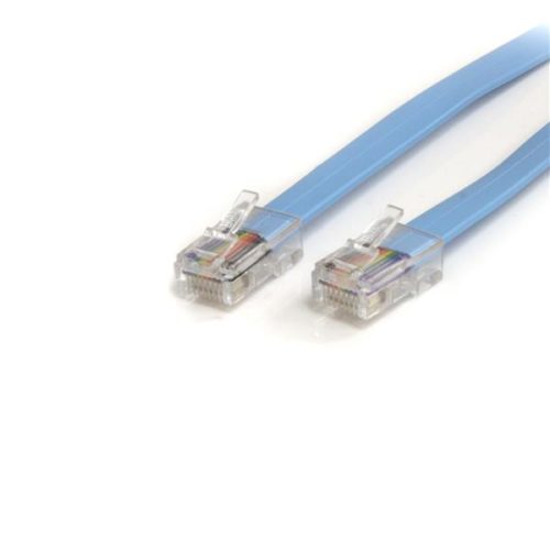 StarTech.com Cable Rollover de Consola Cisco, Ethernet RJ-45 Macho - Macho, 1.8 Metros, Azul CISCO RJ45 ETHERNET MACHO A MACH.