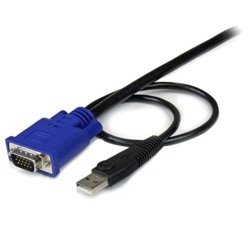Cable KVM StarTech.com - VGA a VGA - USB - 3M 2EN1 VGA USB HD15 MACHO A MACHO .