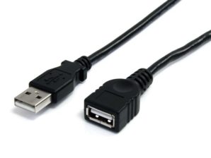 StarTech.com Cable de Extensión USB 2.0 A Macho - USB A Hembra, 90cm, Negro USB 2.0 MACHO A HEMBRA USB A