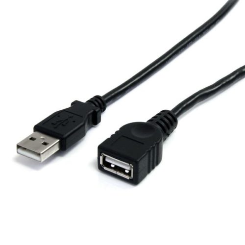 StarTech.com Cable de Extensión USB 2.0 A Macho - USB A Hembra, 90cm, Negro USB 2.0 MACHO A HEMBRA USB A