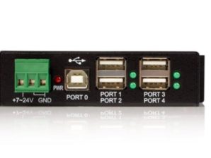 StarTech.com Robusto Concentrador USB 2.0, 4 Puertos, 480 Mbit/s, Negro REFORZADO INDUSTRIAL ALIMENTACIó.