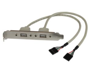 StarTech.com Adaptador de Placa USB A Hembra de 2 Puertos 2 PUERTOS