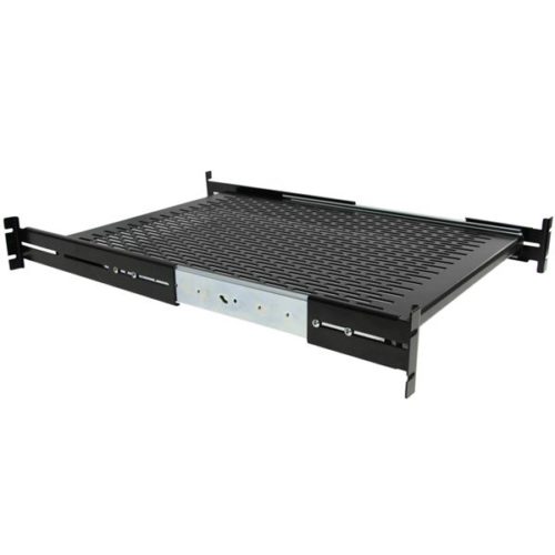 Charola Startech.com Deslizante Perforada Telescópica para Gabinete Rack 2U, max. 22.7KGs 2U AJUSTABLE DE RACK 22.7KG .