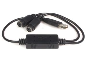 StarTech.com Cable USB A Macho, 2 - DIN 6 Hembra, Negro PARA RATON MOUSE Y TECLADO .