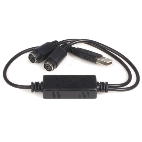 StarTech.com Cable USB A Macho, 2 - DIN 6 Hembra, Negro PARA RATON MOUSE Y TECLADO .