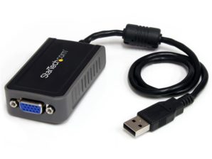 StarTech.com USB2VGAE2 Adaptador de Video Externo USB a VGA, Tarjeta de Video Externa Cable, 1440 x 900 Pixeles VGA CONVERTIDOR 1440X900