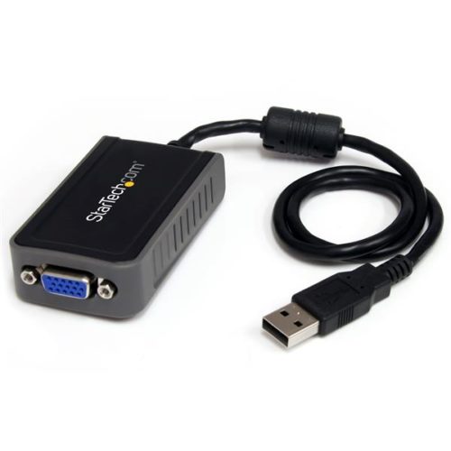 StarTech.com USB2VGAE2 Adaptador de Video Externo USB a VGA, Tarjeta de Video Externa Cable, 1440 x 900 Pixeles VGA CONVERTIDOR 1440X900