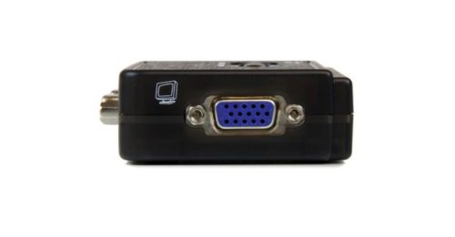 StarTech.com Switch KVM, USB, 2 Puertos, con Audio y Cables PUERTOS USB AUDIO VIDEO VGA CABL.S