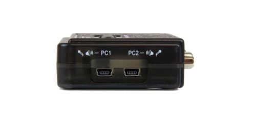 StarTech.com Switch KVM, USB, 2 Puertos, con Audio y Cables PUERTOS USB AUDIO VIDEO VGA CABL.S