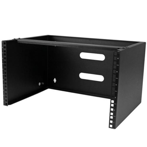 SOPORTE MONTAJE EN PARED 6U 12IN RACK PANEL PARCHEO .