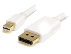 StarTech.com Cable Mini DisplayPort Macho - DisplayPort Macho, 2 Metros, Blanco 1.2 A DP BLANCO .