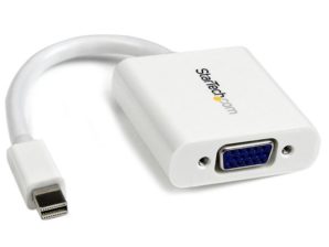 StarTech.com MDP2VGAW Adaptador mini DisplayPort - VGA, Blanco MINI DISPLAYPORT A VGA BLANCO .