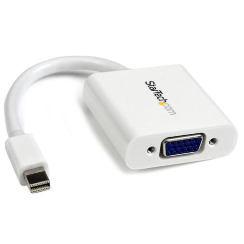 StarTech.com MDP2VGAW Adaptador mini DisplayPort - VGA, Blanco MINI DISPLAYPORT A VGA BLANCO .