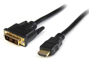 StarTech.com Cable Adaptador HDMI Macho - DVI-D Macho, 1.83 Metros, Negro HDMI A DVI-D DE 1.8M .