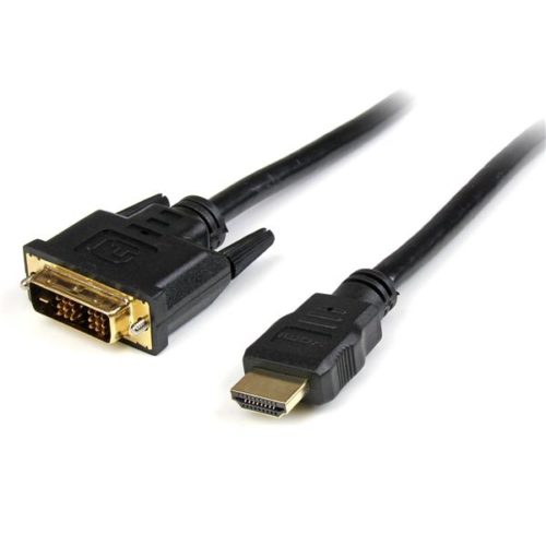 StarTech.com Cable Adaptador HDMI Macho - DVI-D Macho, 1.83 Metros, Negro HDMI A DVI-D DE 1.8M .
