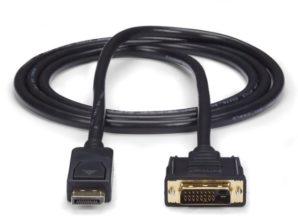 StarTech.com Cable DisplayPort Macho - DVI Macho, 1.8 Metros, Negro DISPLAYPORT MACHO A DVI-D MACHO .