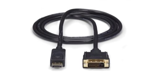 StarTech.com Cable DisplayPort Macho - DVI Macho, 1.8 Metros, Negro DISPLAYPORT MACHO A DVI-D MACHO .