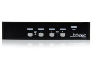 Switch StarTech.com KVM Profesional SV431USB, USB/VGA, 4 Puertos DE 4 PUERTOS VGA