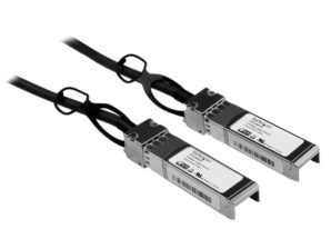 StarTech.com 10-Gigabit Ethernet Twinax Cable SFP+ Macho - SFP+ Macho, 1 Metro, para Cisco 10GB COBRE DIRECT ATTACH SFP