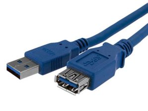 StarTech.com Cable USB A Macho - USB A Hembra, 1 Metro, Azul MACHO A HEMBRA USB A AZUL EXTENS.R