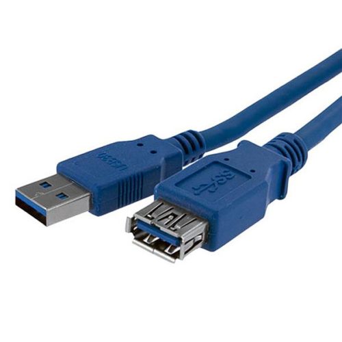 StarTech.com Cable USB A Macho - USB A Hembra, 1 Metro, Azul MACHO A HEMBRA USB A AZUL EXTENS.R