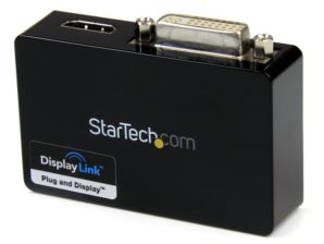 StarTech.com Adaptador Externa para Monitor Doble de USB 3.0 a HDMI, DVI USB 3.0 A HDMI Y DVI CABLE .
