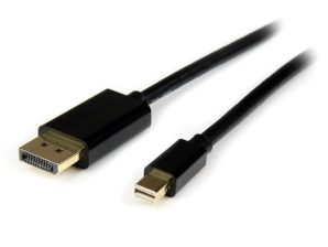StarTech.com Cable mini DisplayPort Macho - DisplayPort Macho, 4 Metros, Negro DISPLAYPORT MACHO A MACHO NEGRO .