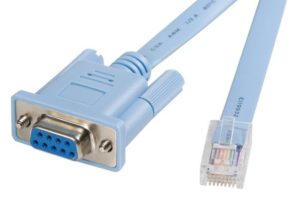 StarTech.com Cable RJ45 Macho - Serial DB9 Hembra, 1.8 Metros, Azul CONSOLA CISCO RJ45 A SERIAL DB9