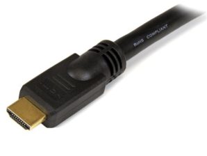 StarTech.com Cable HDMI de Alta Velocidad, HDMI Macho - HDMI Macho, 4K, 7.6 Metros, Negro 7.6M 2X HDMI MACHO NEGRO