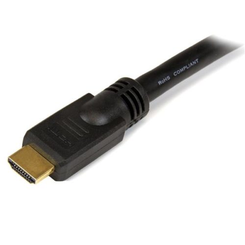 StarTech.com Cable HDMI de Alta Velocidad, HDMI Macho - HDMI Macho, 4K, 7.6 Metros, Negro 7.6M 2X HDMI MACHO NEGRO