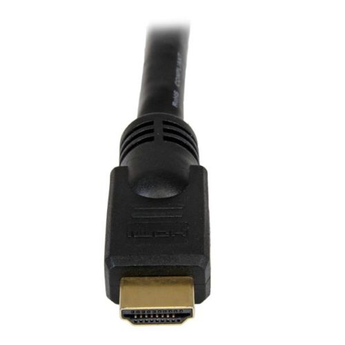 StarTech.com Cable HDMI de Alta Velocidad, HDMI Macho - HDMI Macho, 4K, 7.6 Metros, Negro 7.6M 2X HDMI MACHO NEGRO