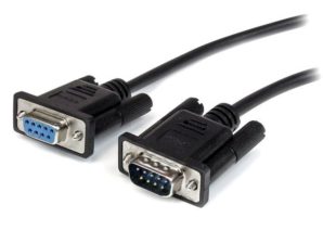 StarTech.com Cable Serial DB-9 Macho - DB-9 Hembra, 1 Metro, Negro RS232 DIRECTO EGA DB9 MACHO HEMB.A