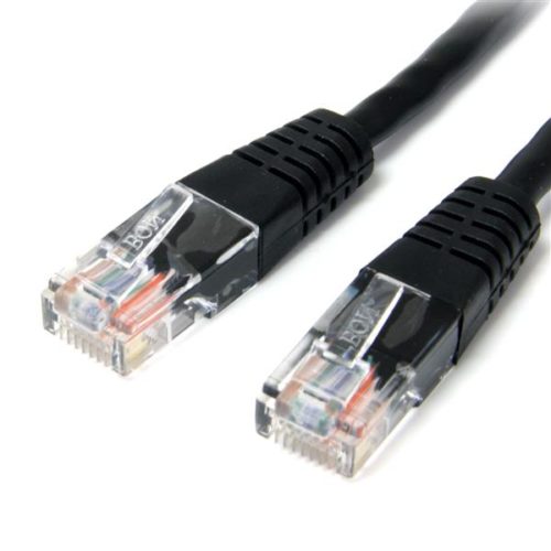 StarTech.com Cable Patch Cat5e UTP Moldeado RJ-45 Macho - RJ-45 Macho, 1.8 Metros, Negro CAT5E UTP RJ45 MOLDEADO NEGRO .