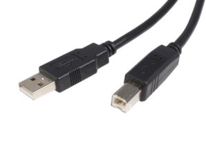 StarTech.com Cable USB 2.0 para Impresora, USB A Macho - USB B Macho, 1.8 Metros, Negro USB A MACHO A USB B MACHO