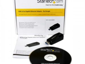 Adaptador de Red StarTech.com Ethernet NIC USB 3.0 a 1 Puerto Gigabit - 1Gbps RJ45 USB A Sin Dongle USB 3.0 A GIGABIT SIN DONGLE