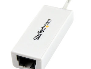 Adaptador StarTech.com Tarjeta de Red Externa NIC USB 3.0 a 1 Puerto Gigabit Ethernet - 1Gbps - RJ45 - USB A - Blanco 3.0 GIGABIT NIC RJ45 BLANCO