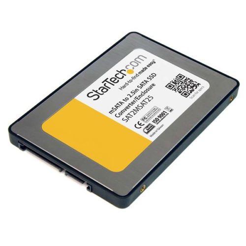 CAJA ADAPTADORA SATA 2.5 PULGADAS PARA UNIDAD SSD MSATA .