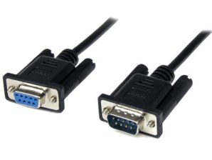 StarTech.com Cable Módum Serial DB-9 Macho - DB-9 Hembra, 2 Metros, Negro SERIAL DB9 HEMBRA A MACHO .