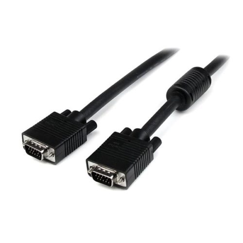 StarTech.com Cable Coaxial de Video VGA para Pantalla de Alta Resolución, 2x VGA (D-Sub) Macho, 9 Metros, Negro ALTA RESOLUCION MONITOR M A M HD.5