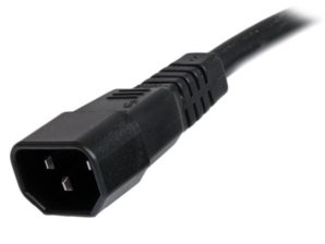 StarTech.com Cable de Poder C14 - C15, 90cm, Negro C14 A C15 JUMPER BRIDGE SERVIDOR.