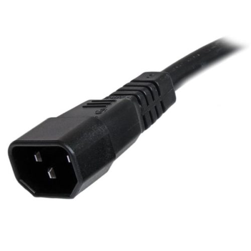 Cable de Poder StarTech.com C14 - C15, 1.8 Metros, Negro C14 A C15 JUMPER BRIDGE SERVIDOR.