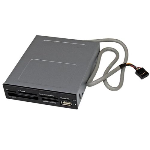 ADAPTADOR BAHIA FRONTAL 3.5IN LECTOR TARJETAS MEMORIA SD CF
