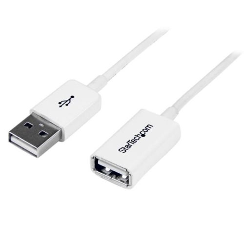 Cable StarTech.com 3m Extension Alargador USB 2.0 Macho a Hembra - Blanco USB 2.0 MACHO A HEMBRA BLANCO .