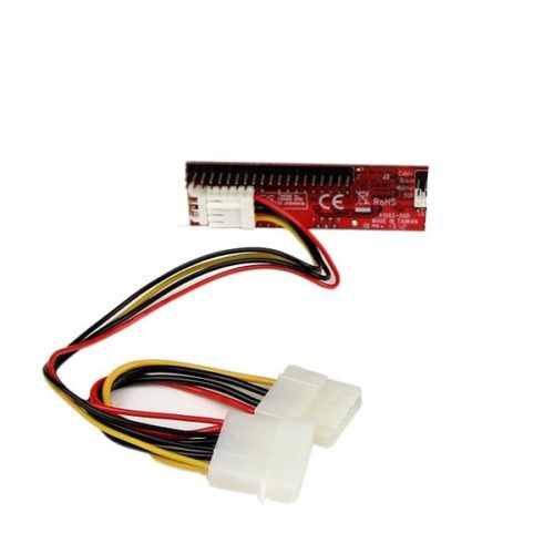 Conversor Adaptador StarTech.com IDE PATA 40-pin - SATA, 0.133 Gbit/s, Rojo A SATA SERIAL ATA
