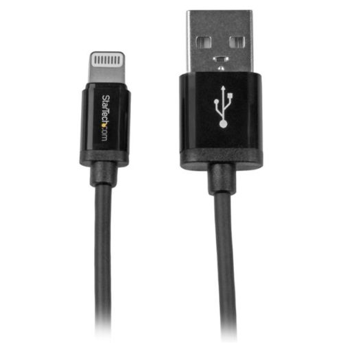 StarTech.com Cable Lightning 8-pin - USB A 2.0, 1 Metro, Negro, para iPod/iPhone/iPad IPAD IPHONE 5 A USB 2.0 NEGRO