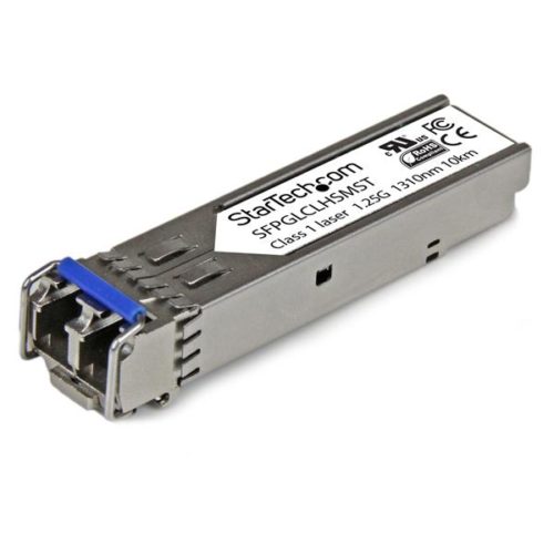 StarTech.com 1000BASE-LH Mini-GBIC SFP Módulo Transceptor, 10.000 Metros, Fibra Monomodo, para Cisco MODO SFP SM LC 10KM COMP CISCO .