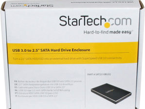 GABINETE DE DISCO DURO HDD 2.5 SATA EXTERNO USB 3.0 NEGRO .