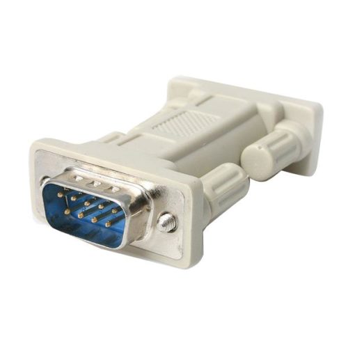 StarTech.com Adaptador Serial DB9 RS-232 de Módem Nulo, Macho a Macho MODEM NULO NULL MACHO A MACHO .